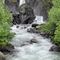 Rain & the waterfall— Liberty Falls SRS on the Edgerton Hwy, AK