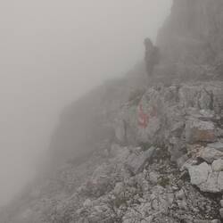 Wir starteten am Morgen in der Hoffnung dass sich der Nebel gleich verziehen würde