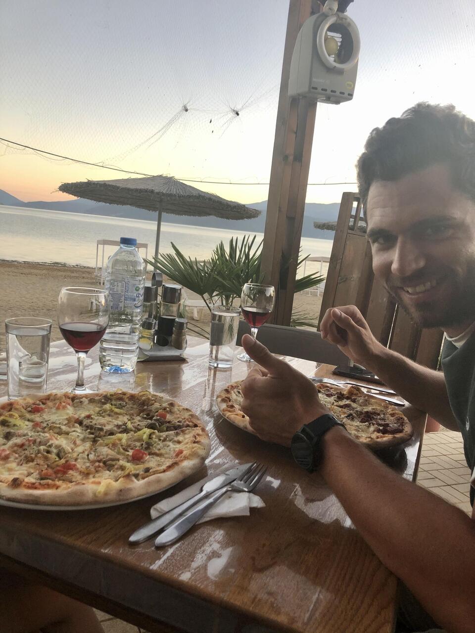 Pizza Mazedonianstyle