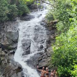 Letzter Ausflug zum Sauzier Wasserfall...