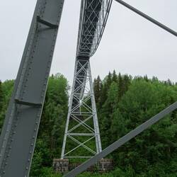 Und noch mal die 1. Brücke, ein wirklich schönes Bauwerk und Ingenieurskunst