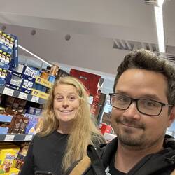 Ohne Masken einkaufen😄