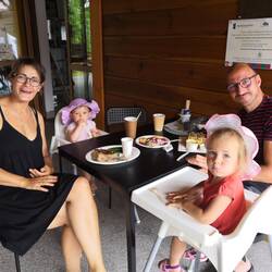 Traditionelles tatarisches Mittagessen