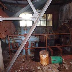 Der elektrische Antrieb der Seilbahn