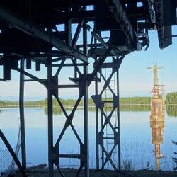 Hier startete noch vor wenigen Jahren der 26 km lange "Flug" über Teile Lapplands.