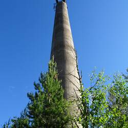 52 Meter hoch ist die Stütze.