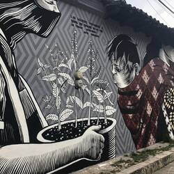 Not in a museum, just casually walking the streets