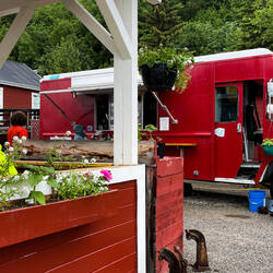 Meatza Wagon ... serves tasty sandwiches — Kennecott, AK.