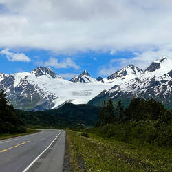 Yup ... need to find a boondock with a view of the Worthington Glacier — Richardson Hwy, AK.
