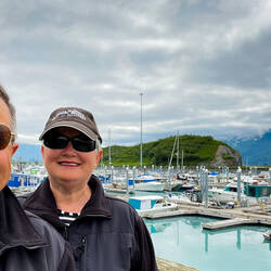 Peaceful morning at the small boat harbor — Valdez, AK.