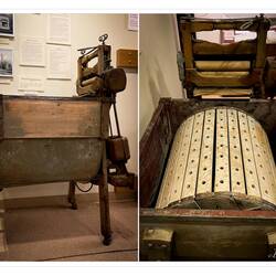 Webster electric washing machine (1913) — Valdez Museum, AK.