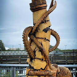 Kraken of Cape Hinchinbrook by B. Kroon — Valdez, AK.