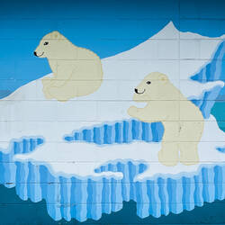 Mural by Justin L — Valdez, AK.