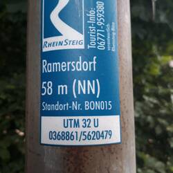 Die Rheinseite ist schon gewechselt!