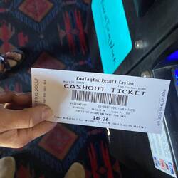 Started with $10 and left with $48. First time I didn't donate $20 to a casino. 😂