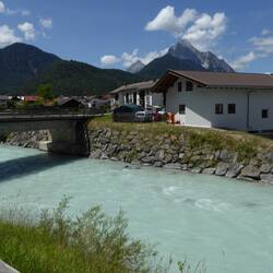 An der Isar in Mittenwald