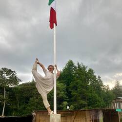 One last gymnastics move