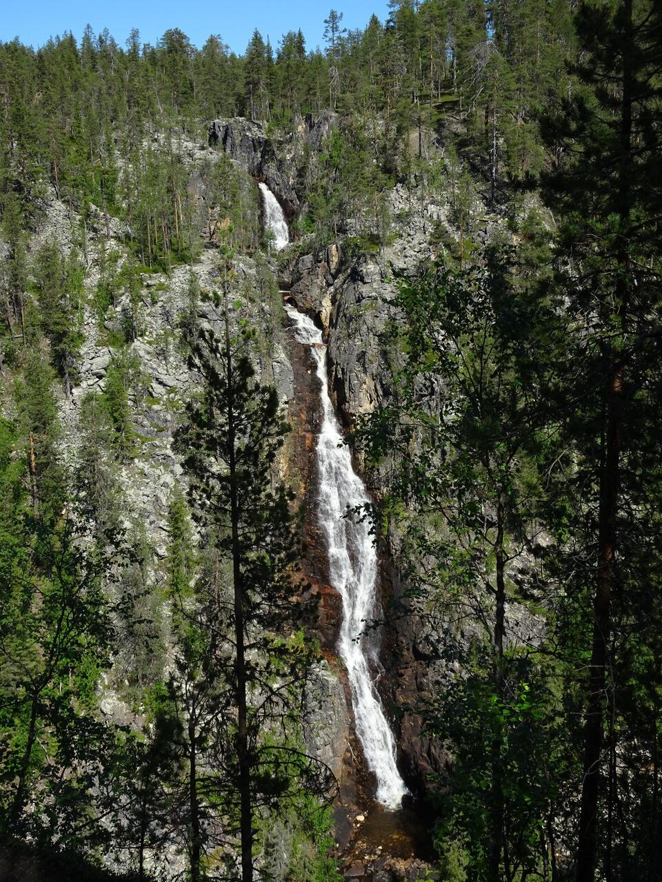 Wasserfall Asjkasjåhkå