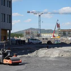 Hier wird noch viel gebaut.