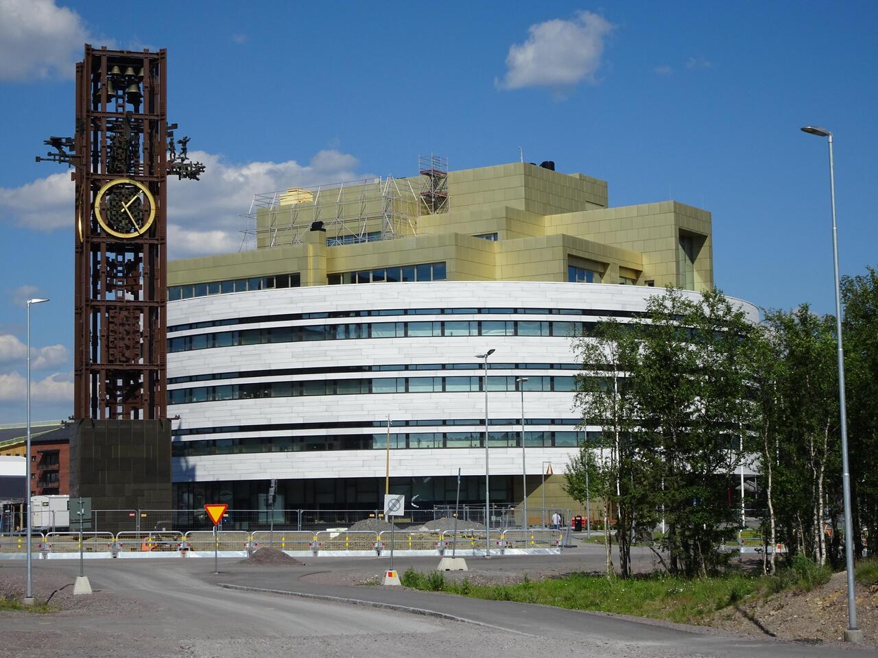 Neues Rathaus von Kiruna ...