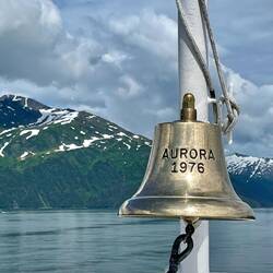 Welcome aboard the M/V Aurora — Whittier, AK.