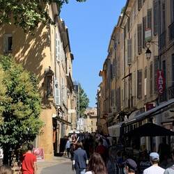 Die Strassen von Aix de Provence