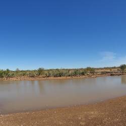 The river near the falls.