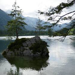 Hintersee bei Sonne