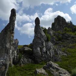 Eselsburger Tal Steinerne Jungfrauen