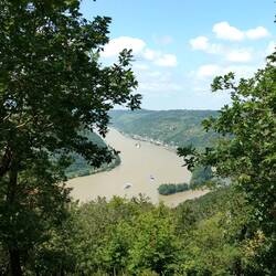 Der gut gefüllte Rhein