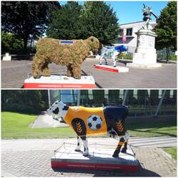 Moss Cow / Four-Four-Moo