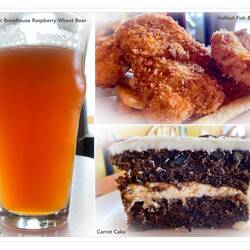 Delicious late lunch @ the Fresh Catch Café ... Homer Spit, AK.