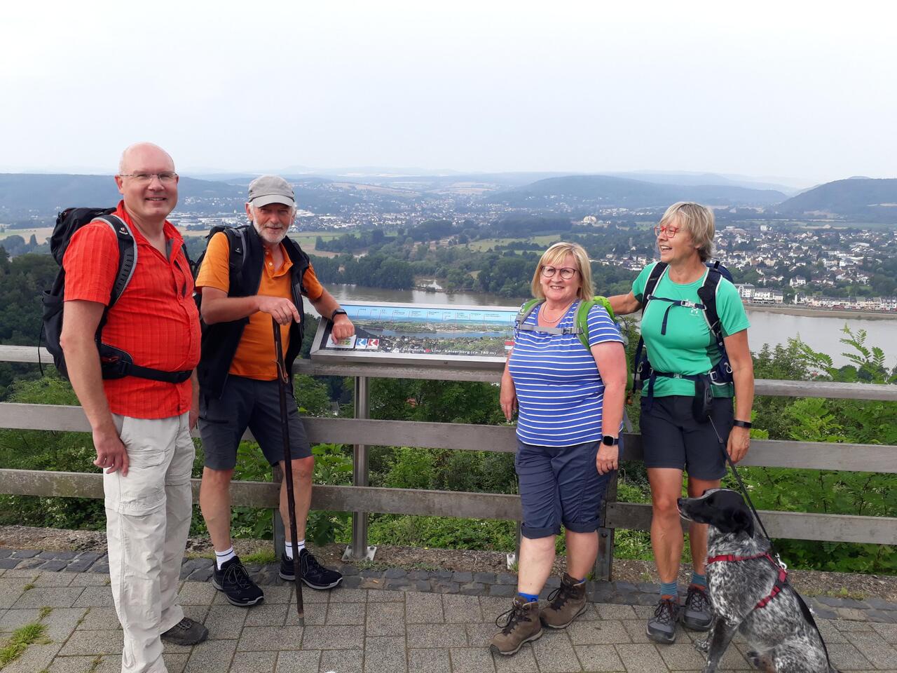 Blick auf die intakte Ahrbrücke!