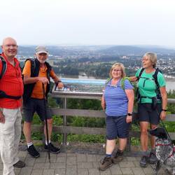 Blick auf die intakte Ahrbrücke!