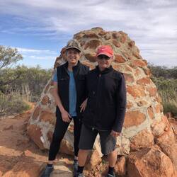 Made it to the top. Phew!!