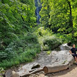 Wasserfall, mit richtig Wasser
