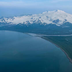 Going "feet wet" over Cook Inlet — Katmai National Park & Preserve, AK.
