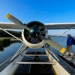 Landed! — Beluga Lake in Homer, AK.