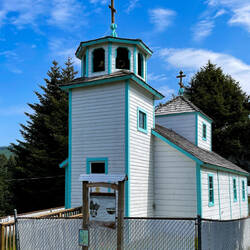 St Nicholas Russian Orthodox Church ... dates back to 1891 — Seldovia, AK.
