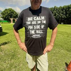 Dieses T-Shirt darf ich nur in Mexico tragen