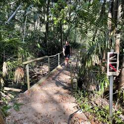 Mind your step at the creeks
