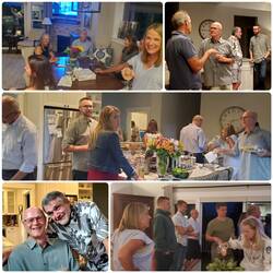 Wedding Eve Dinner at Gary & Carrie's