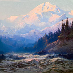 "Mount McKinley" (S. Laurence) — Anchorage Museum ... Anchorage, AK.
