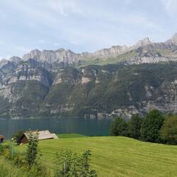 Pause am schönen Walensee