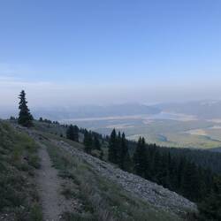 Der erste Pass. Raus aus den Tal des Texas Creeks