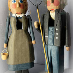 American Gothic nutcrackers — Nutcracker Museum ... Leavenworth, WA.