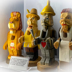 Collection inspired by the movie, Wizard of Oz — Nutcracker Museum ... Leavenworth, WA.