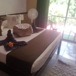 Nachher. Zimmer im Hotel Belvedere, 200 m weiter.