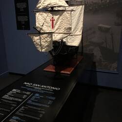 The Longest Voyage exhibit showcasing the first global circumnavigation!