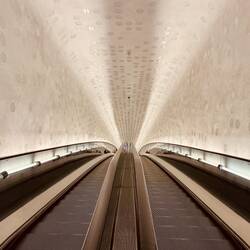 Rolltreppe in der Elbphilharmonie